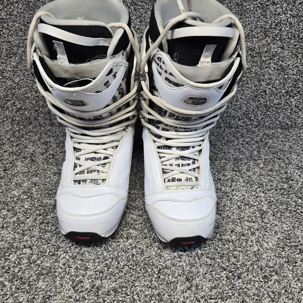 Rome Sds Libertine Snowboard Boots Men Size 12 Horror Theme Rare